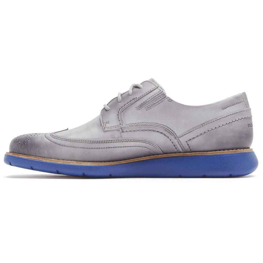 Rockport Finskor Herr Silver - Total Motion Sport Wingtip - ZEMRL9187